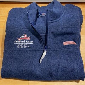 Vineyard Vines Shep Shirt with Patriotic Logo